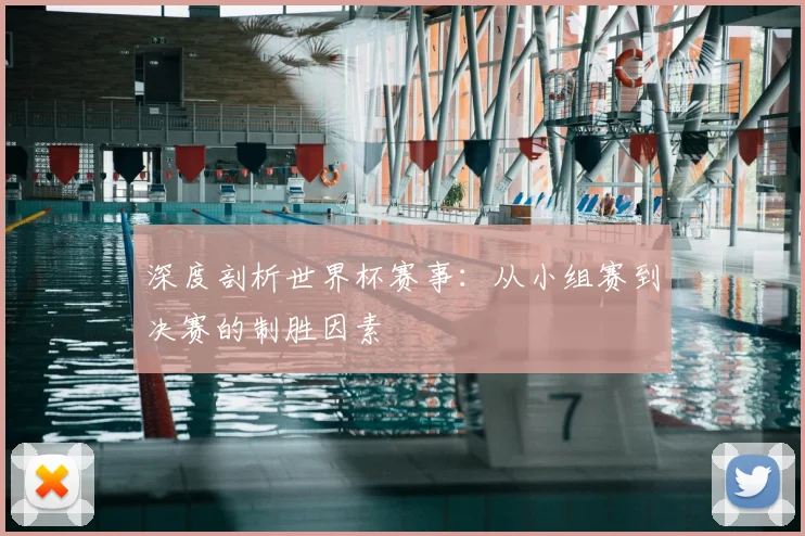 深度剖析世界杯赛事:从小组赛到决赛的制胜因素